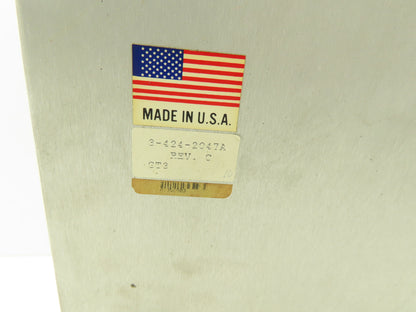 Cincinnati Milacron 3-424-2047A Camac VST Controller Control Panel Rev C