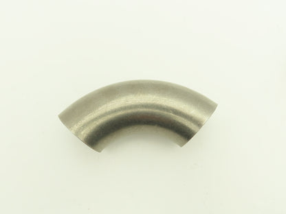 BW-200-90 2" OD Butt Weld Vacuum 90° Elbow SS Tumble Finish A = 3" Lot of 8