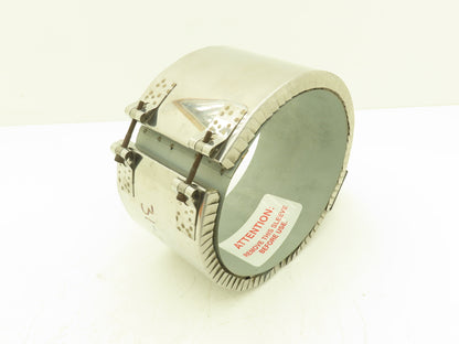 CVA CPN36999-3000W-480V Ceramic Band Heater 7"ID x 4.5"W 3000W 480V 3PH