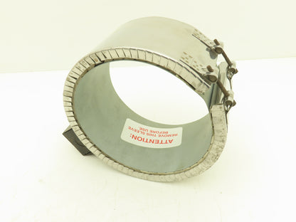 CVA CPN36999-3000W-480V Ceramic Band Heater 7"ID x 4.5"W 3000W 480V 3PH
