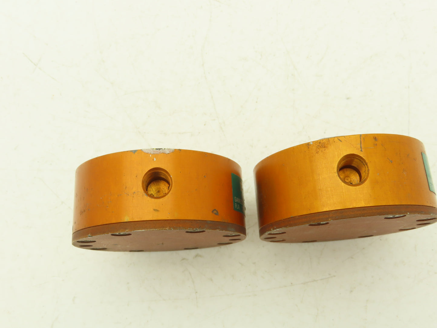 Fabco-Air A221XV Pancake Pneumatic Cylinder Double Acting 1-5/8" x 1/4" Lot of 2