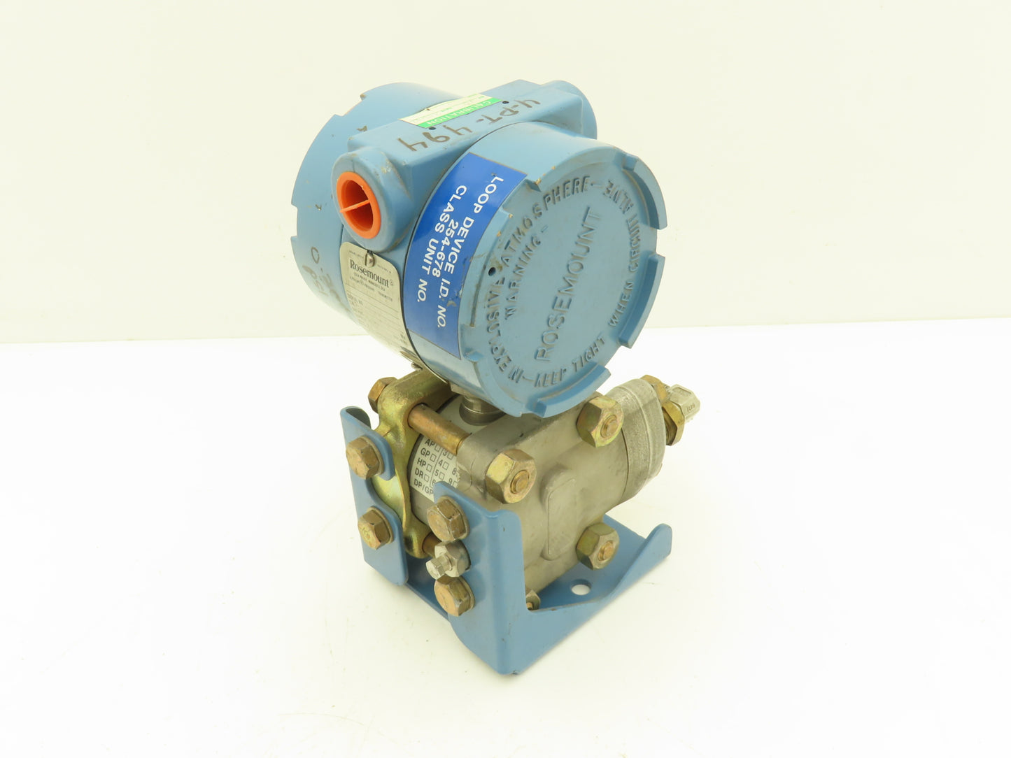 Rosemount 1151GP7E22B2 SMART Pressure Transmitter 0-300psi 45VDC