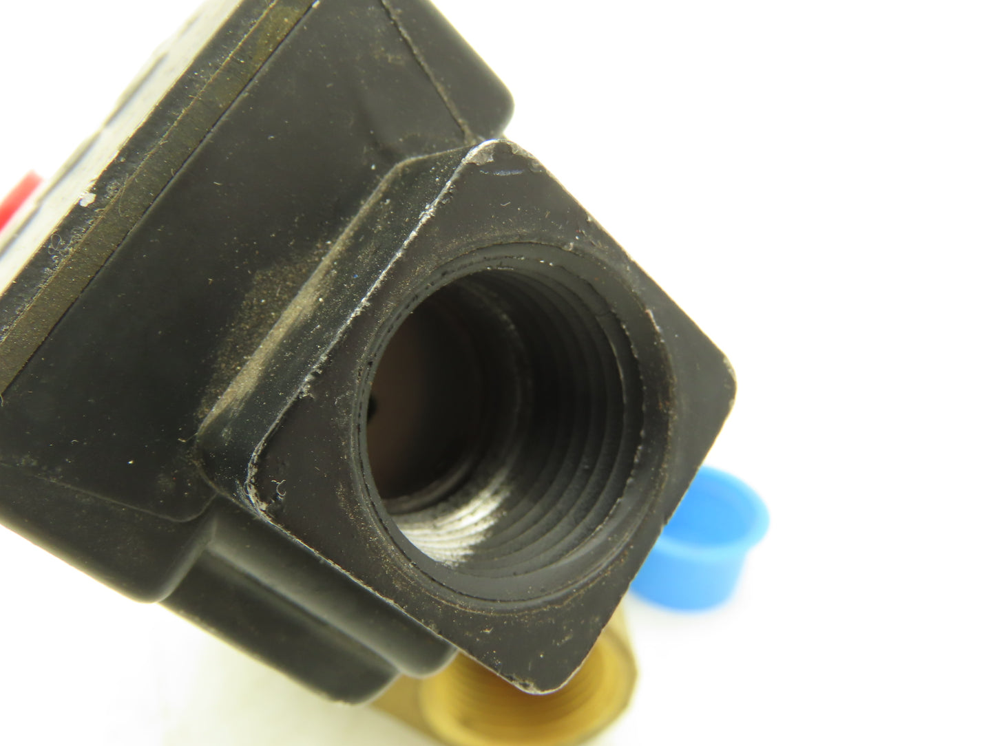 Asco JKF8210G3 Brass Solenoid Valve  3/4" N/C 5-250 AIR 5-150 w Jun Box