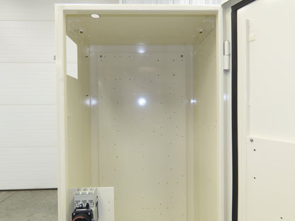 Freestanding Electrical Enclosure 1500x650x500mm Backplate 50 Amp Disconnect