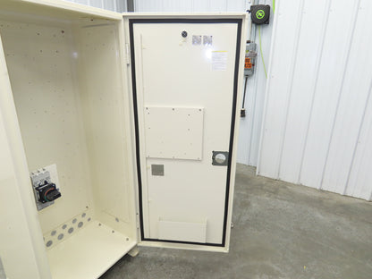 Freestanding Electrical Enclosure 1500x650x500mm Backplate 50 Amp Disconnect