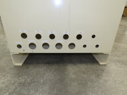 Freestanding Electrical Enclosure 1500x650x500mm Backplate 50 Amp Disconnect