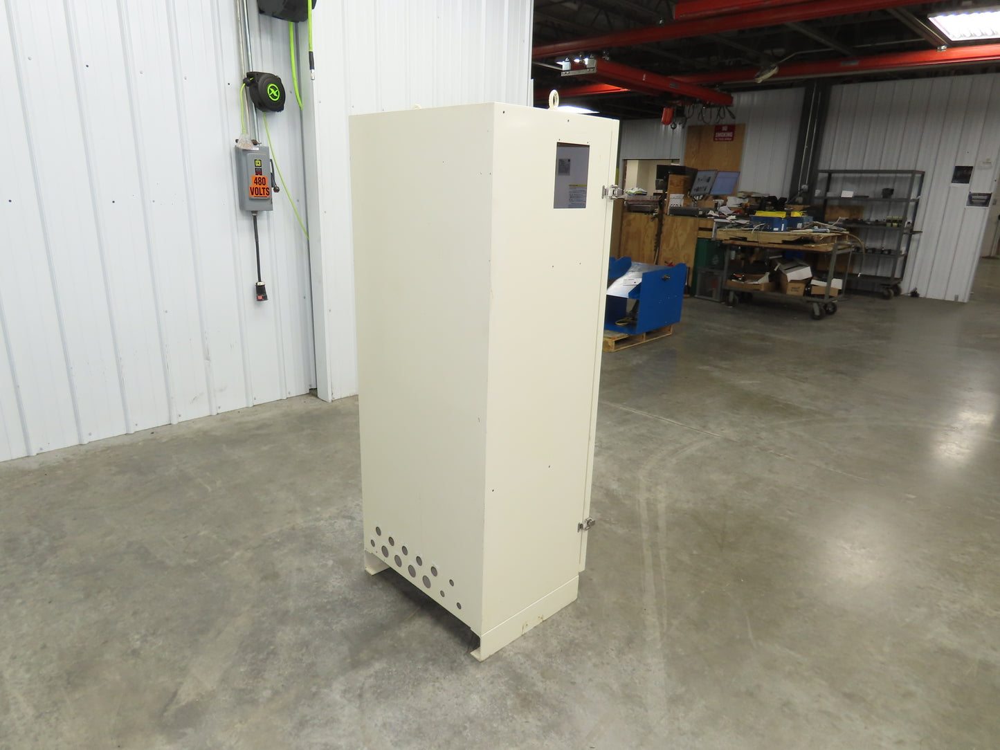 Freestanding Electrical Enclosure 1500x650x500mm Backplate 50 Amp Disconnect