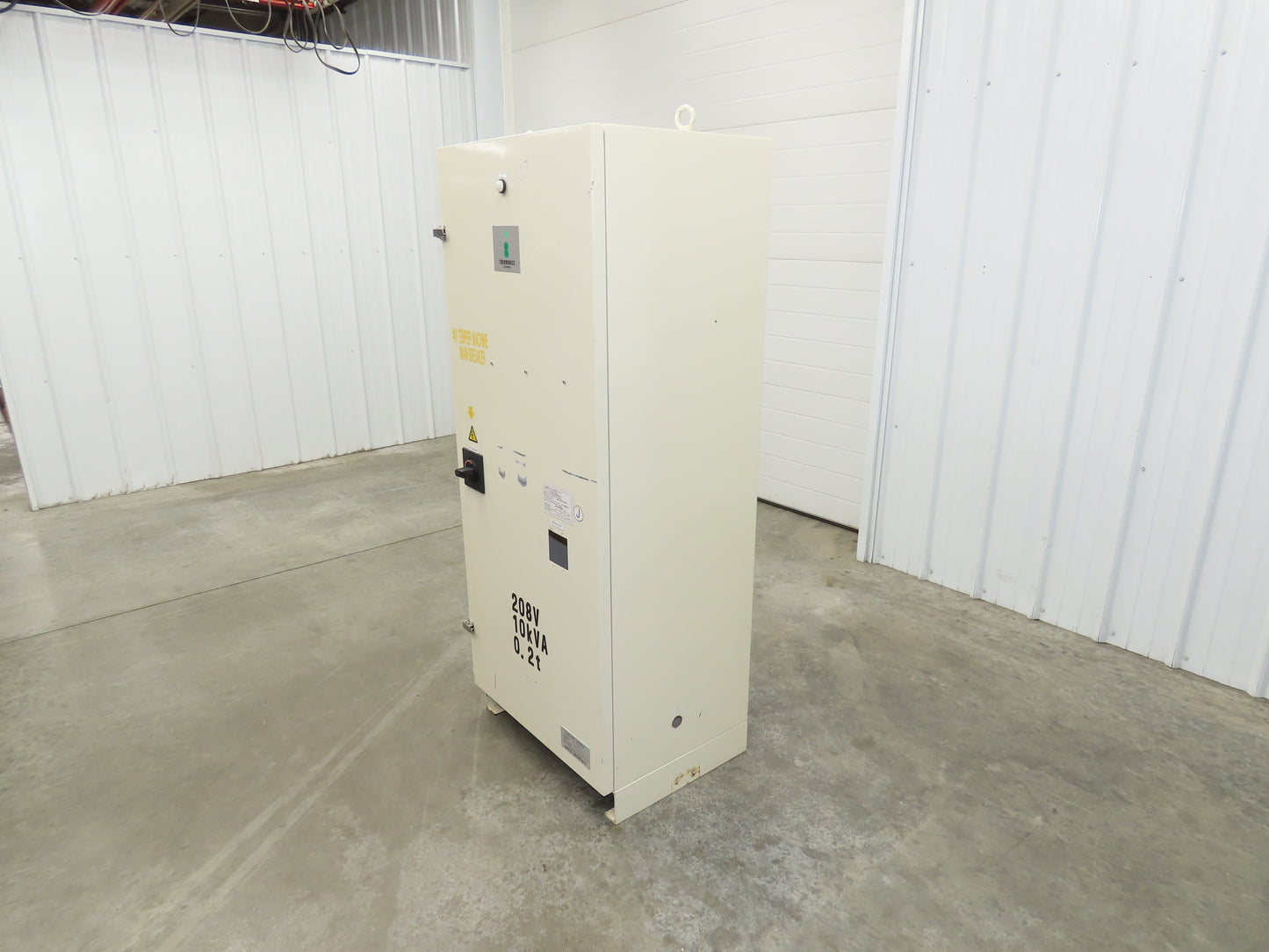 Freestanding Electrical Enclosure 1500x650x500mm Backplate 50 Amp Disconnect