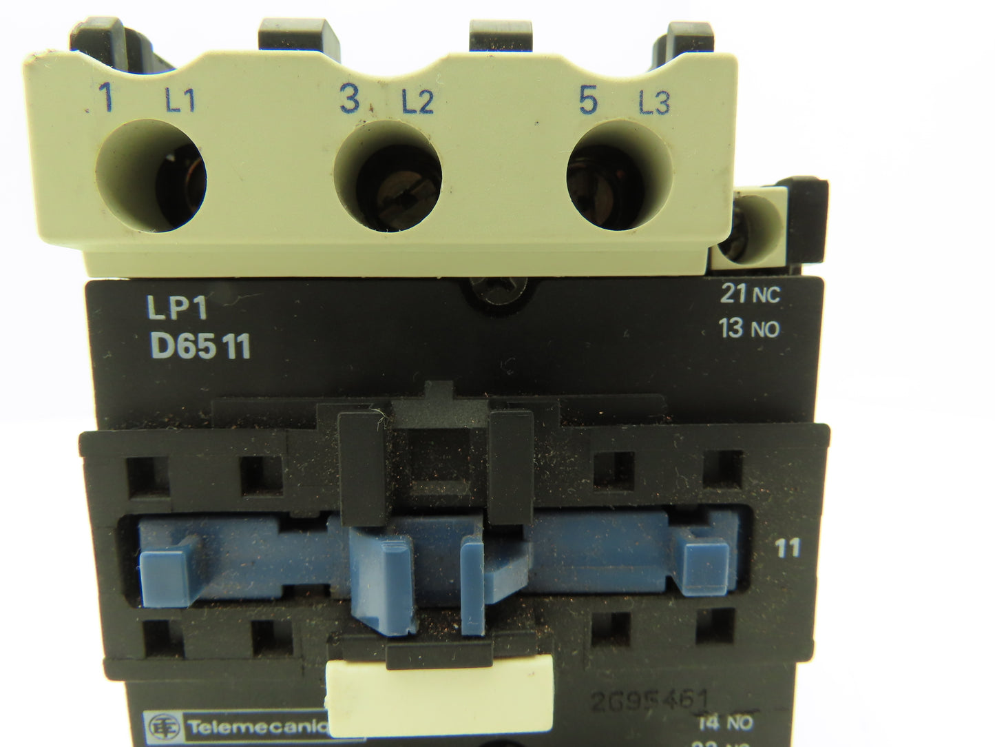 Telemecanique LP1D6511 Contactor Motor Starter 80A 600V 50Hp Coil 24VDC