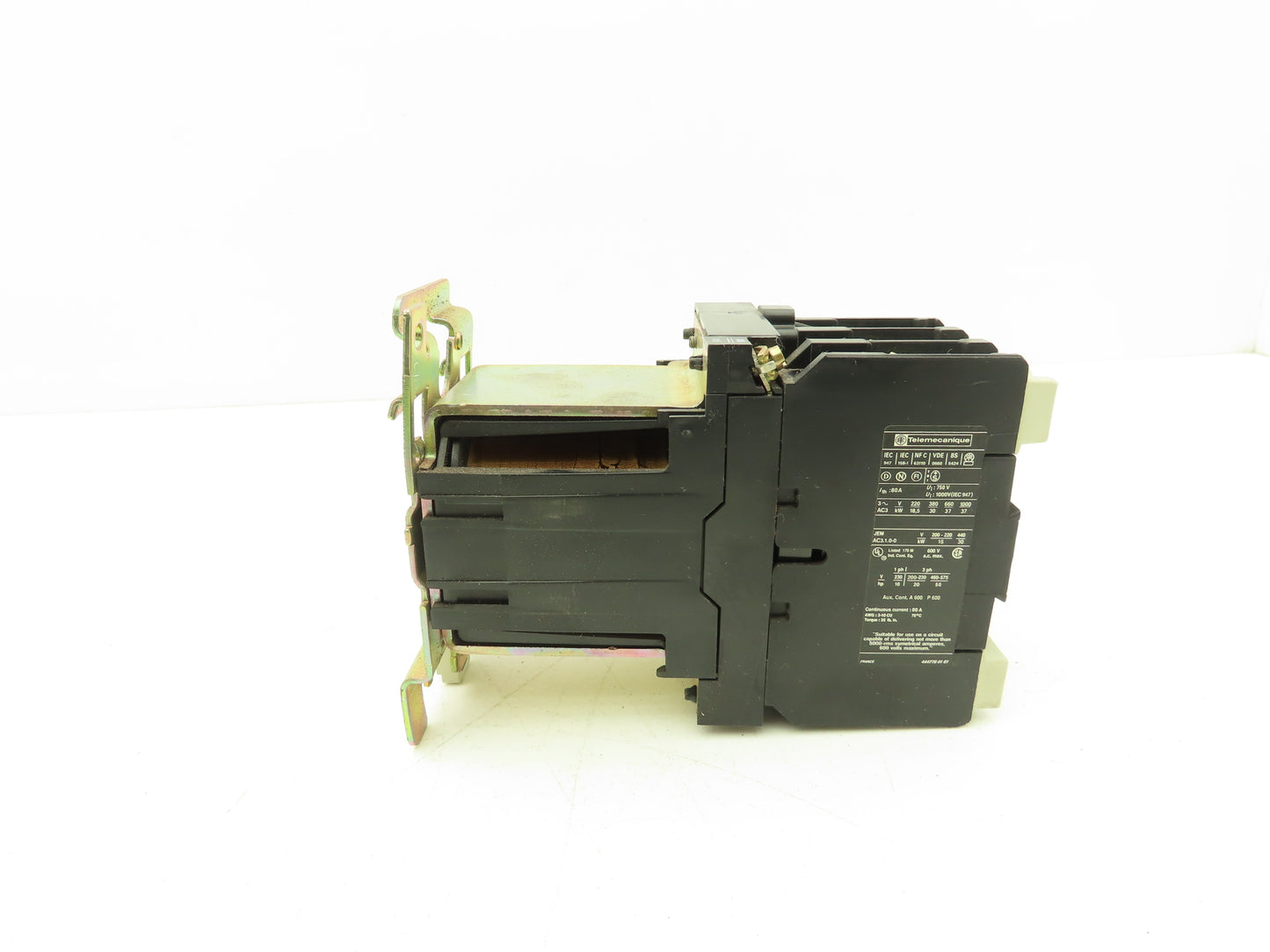 Telemecanique LP1D6511 Contactor Motor Starter 80A 600V 50Hp Coil 24VDC