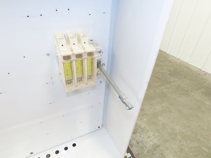 Hoffman Electrical Enclosure 42x36x10" Backplate Wall Mount 100A Disconnect