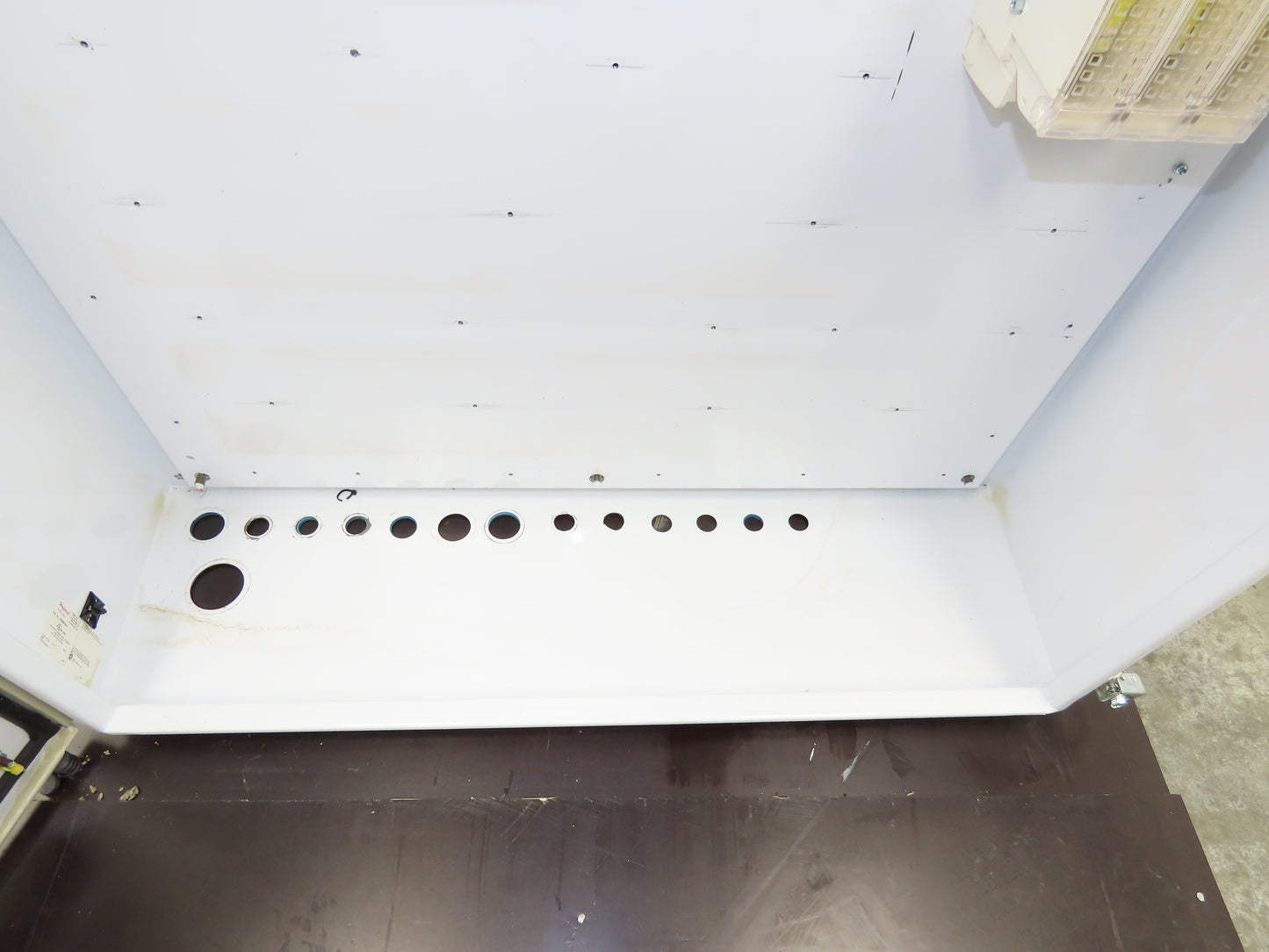 Hoffman Electrical Enclosure 42x36x10" Backplate Wall Mount 100A Disconnect