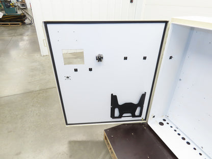 Hoffman Electrical Enclosure 42x36x10" Backplate Wall Mount 100A Disconnect