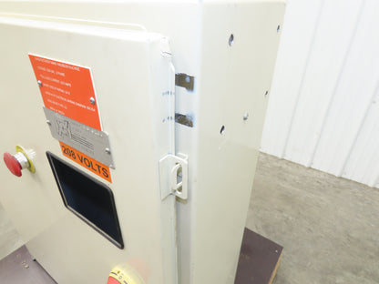 Hoffman Electrical Enclosure 42x36x10" Backplate Wall Mount 100A Disconnect