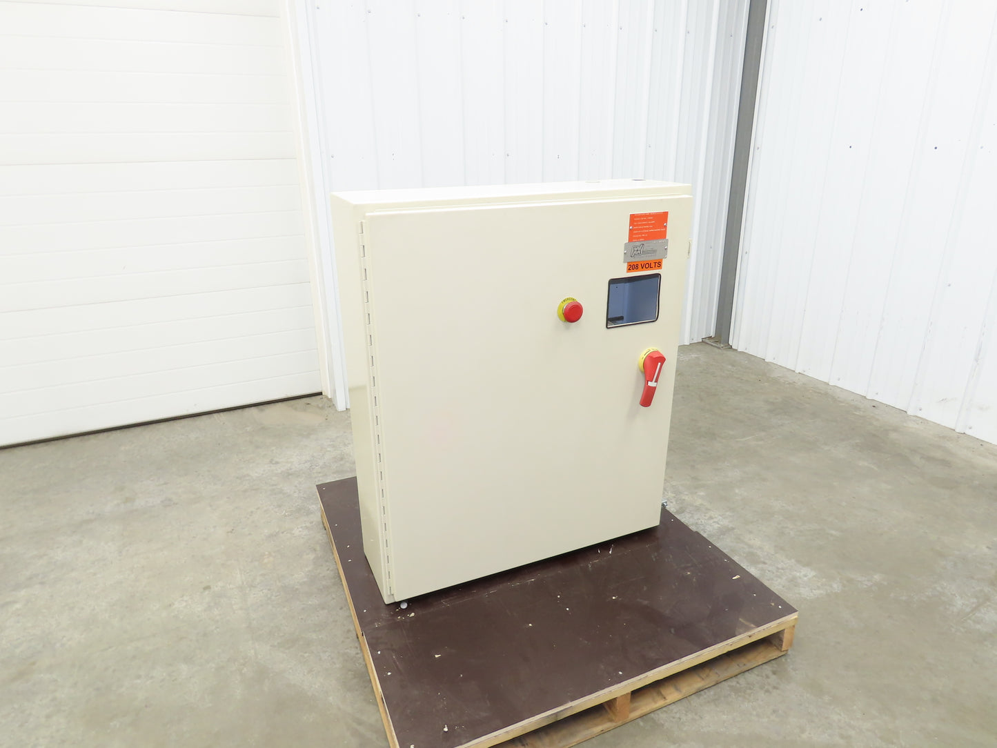 Hoffman Electrical Enclosure 42x36x10" Backplate Wall Mount 100A Disconnect