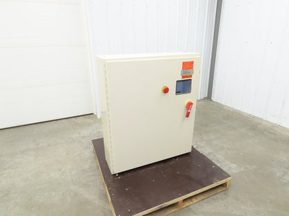 Hoffman Electrical Enclosure 42x36x10" Backplate Wall Mount 100A Disconnect