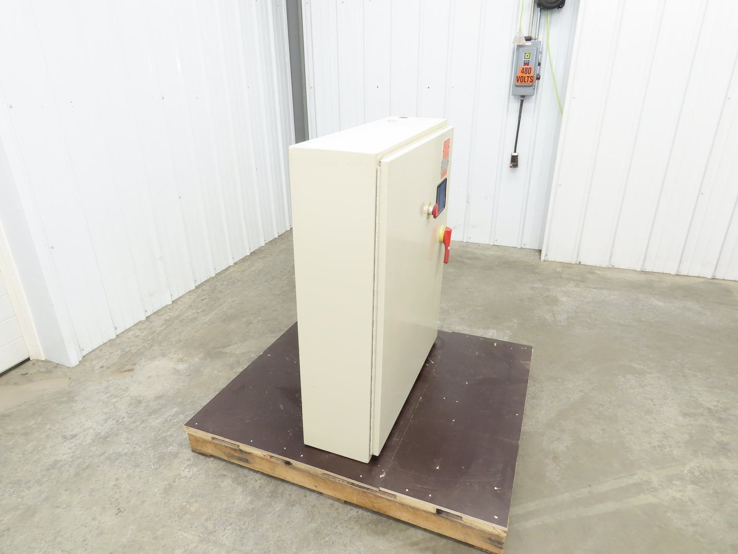 Hoffman Electrical Enclosure 42x36x10" Backplate Wall Mount 100A Disconnect