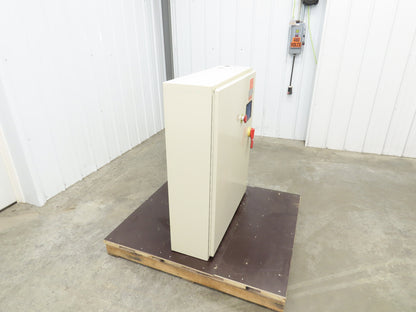 Hoffman Electrical Enclosure 42x36x10" Backplate Wall Mount 100A Disconnect