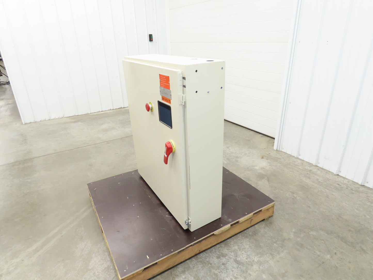 Hoffman Electrical Enclosure 42x36x10" Backplate Wall Mount 100A Disconnect