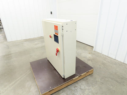 Hoffman Electrical Enclosure 42x36x10" Backplate Wall Mount 100A Disconnect