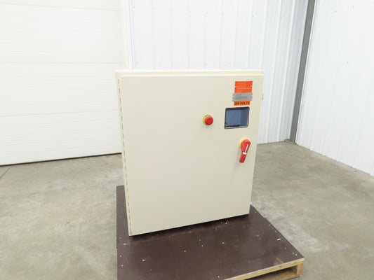 Hoffman Electrical Enclosure 42x36x10" Backplate Wall Mount 100A Disconnect