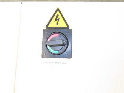 Electrical Enclosure 1000x1000x300mm Backplate 60 Amp Disconnect 40x40x12"