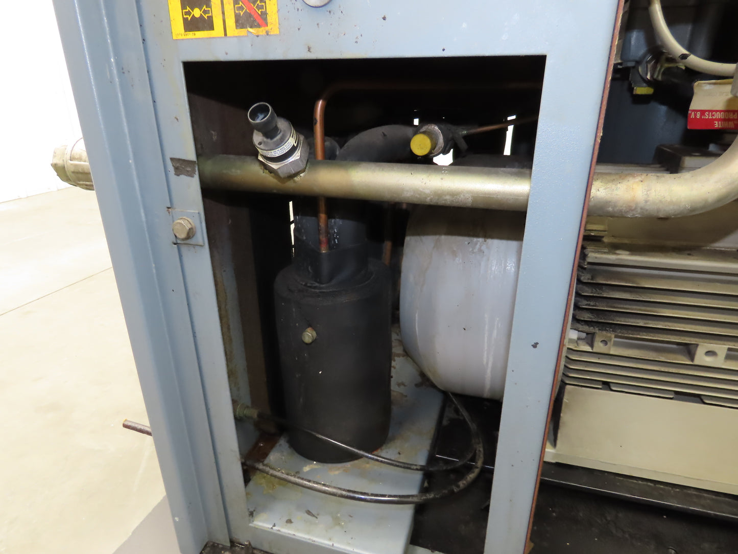 Atlas Copco ID60CSA Rotary Screw Air Compressor 20Hp 91.7 CFM 230v w/Air Dryer