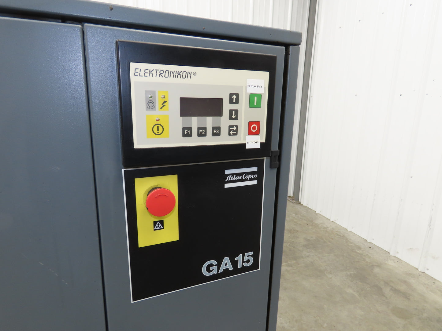 Atlas Copco ID60CSA Rotary Screw Air Compressor 20Hp 91.7 CFM 230v w/Air Dryer