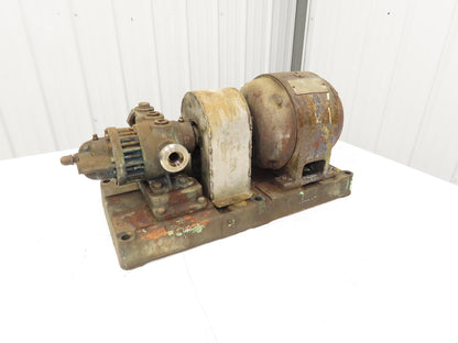 Roper 2F10 Hydraulic Gear Pump Unit 8gpm 300psi 5Hp 1150rpm 480/550V 3PH