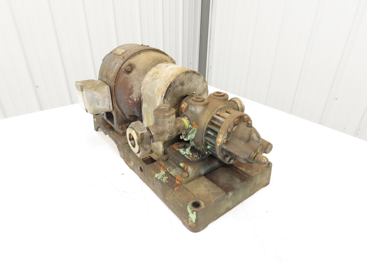 Roper 2F10 Hydraulic Gear Pump Unit 8gpm 300psi 5Hp 1150rpm 480/550V 3PH