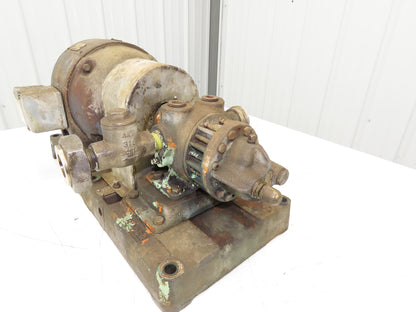 Roper 2F10 Hydraulic Gear Pump Unit 8gpm 300psi 5Hp 1150rpm 480/550V 3PH
