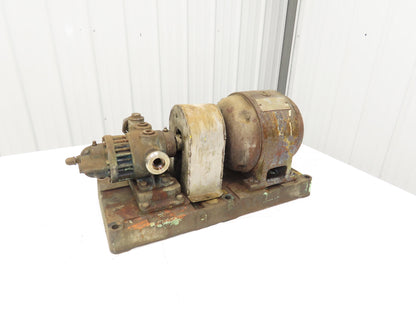 Roper 2F10 Hydraulic Gear Pump Unit 8gpm 300psi 5Hp 1150rpm 480/550V 3PH