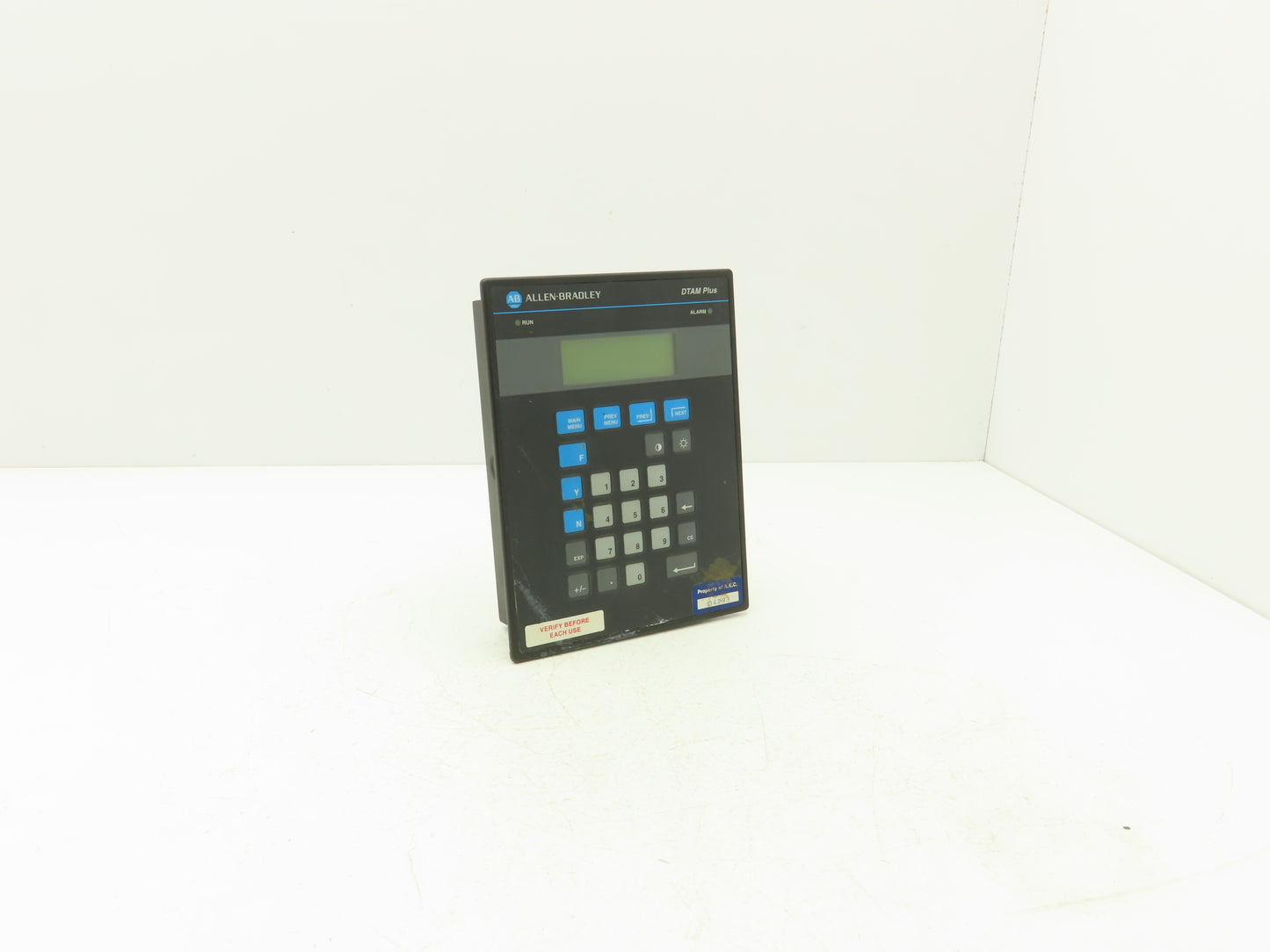 Allen-Bradley 2707-L8P2 DTAM Plus Operator Interface Panel LCD Control Ser B