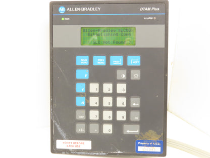 Allen-Bradley 2707-L8P2 DTAM Plus Operator Interface Panel LCD Control Ser B