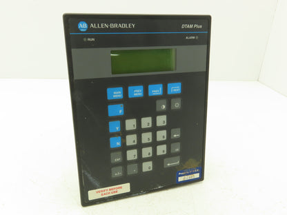 Allen-Bradley 2707-L8P2 DTAM Plus Operator Interface Panel LCD Control Ser B