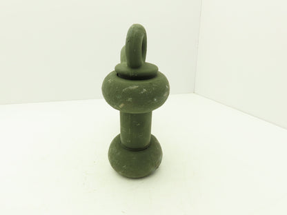 WLL 25T Ton 1-3/4" Steel Anchor Shackle 2" Screw Pin Military Green USA