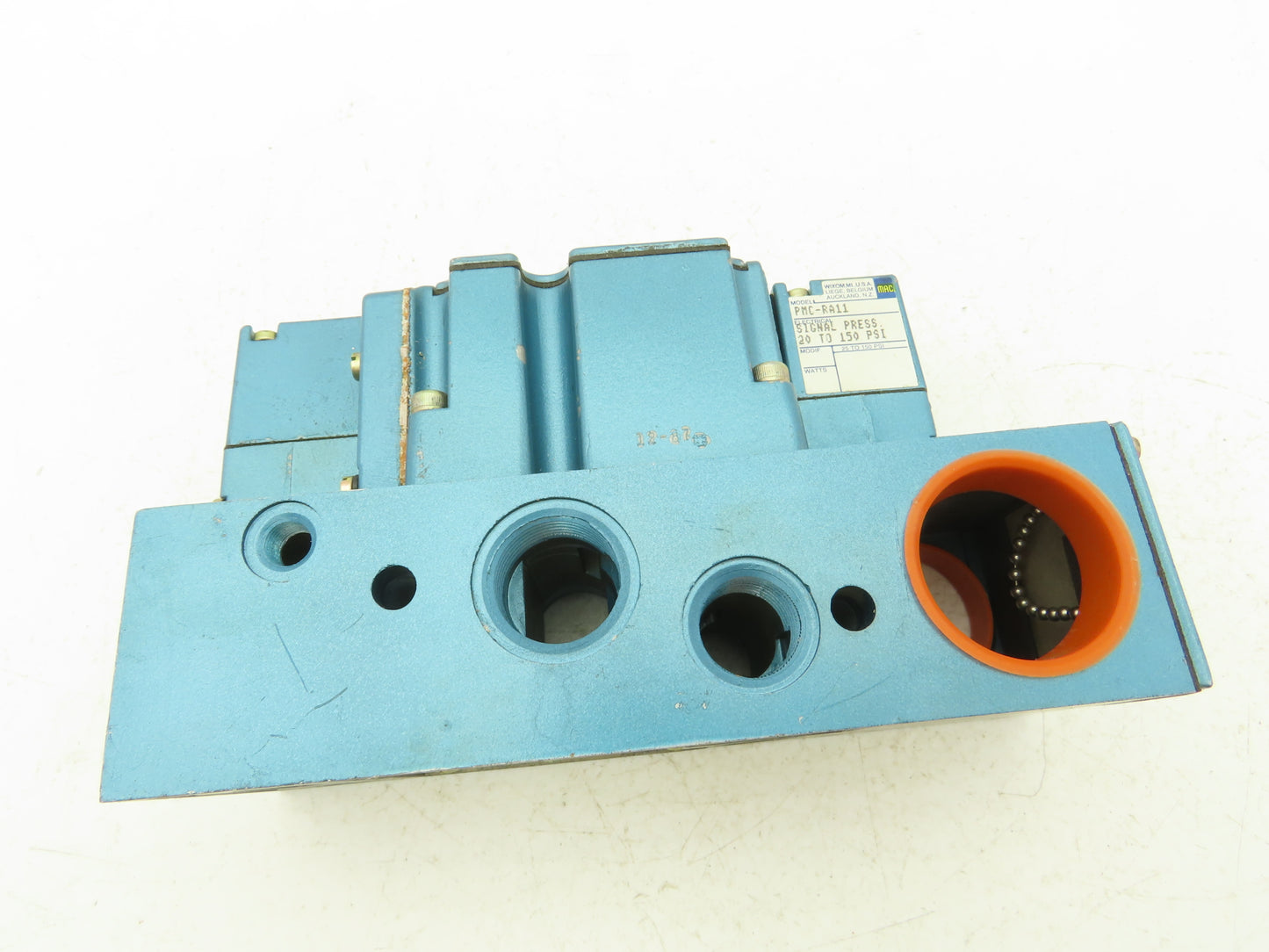 MAC 6222C-000-PM-RA11 Dual Pilot Operated Pneumatic Valve W/Air Pilot Valves