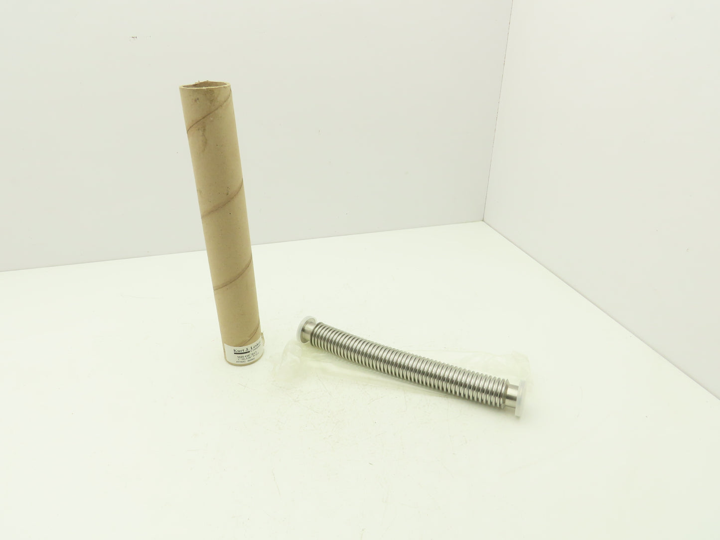 Kurt J. Lesker 1"ID Hydraulically Formed Bellows 0.08" Wall Flanged NW 25 ISO-QF