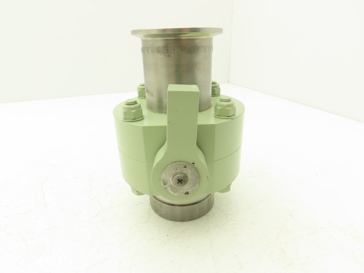 NA NA 2" Butterfly Valve Manuel 2-1/2" Flange & 2-3/8" Smooth Coupler SS Tube