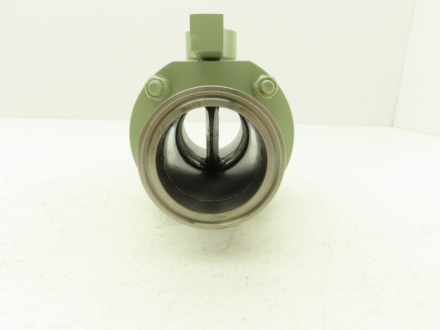 NA NA 2" Butterfly Valve Manuel 2-1/2" Flange & 2-3/8" Smooth Coupler SS Tube