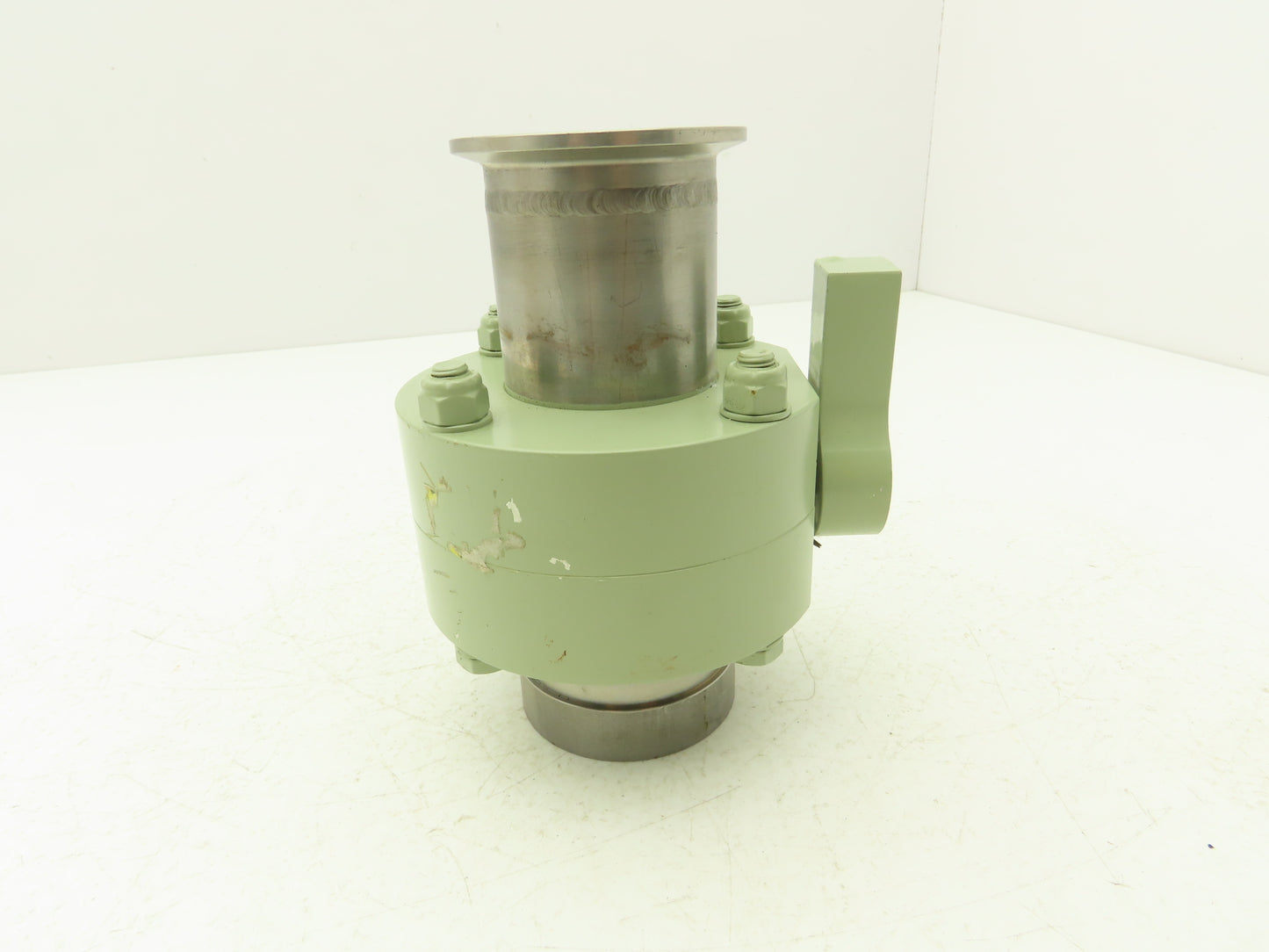 NA NA 2" Butterfly Valve Manuel 2-1/2" Flange & 2-3/8" Smooth Coupler SS Tube