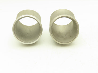 316L SCH 40S Stainless Steel 45° Elbow 1-1/2" Butt Weld Lot of 16