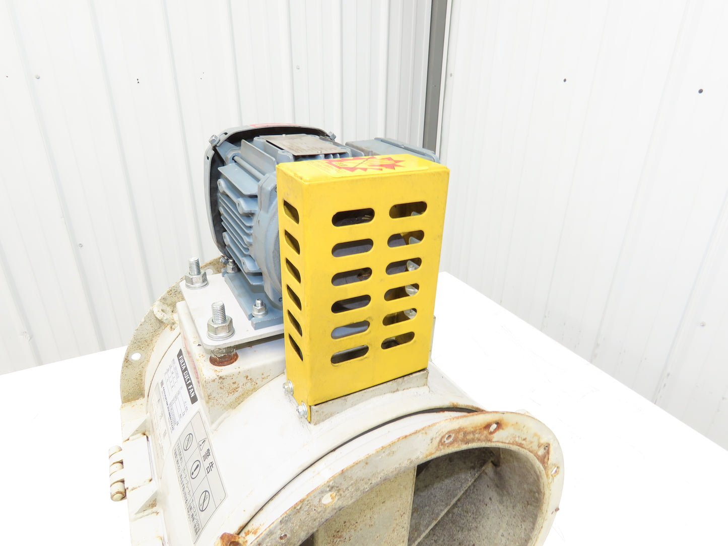 Fulta Electric DBRO3M236 Tube Axial Blower Duct Fan 12" 1000 CFM 0.5kw 220V 3PH