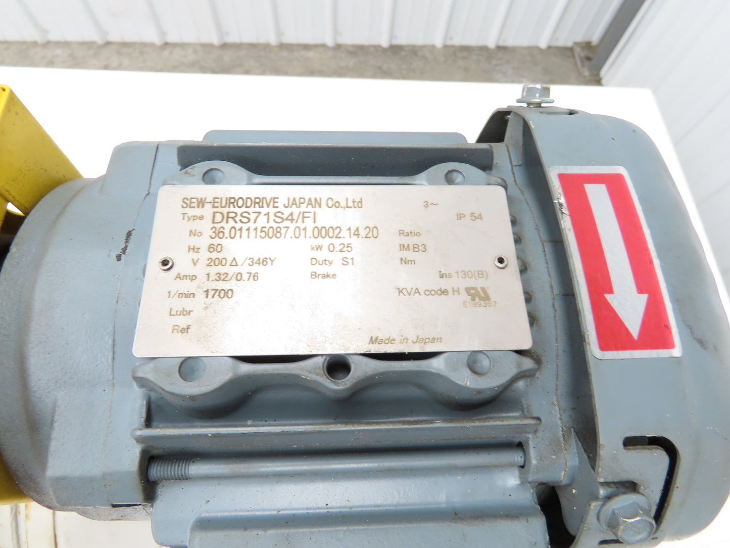 Fulta Electric DBRO3M236 Tube Axial Blower Duct Fan 12" 1000 CFM 0.5kw 220V 3PH