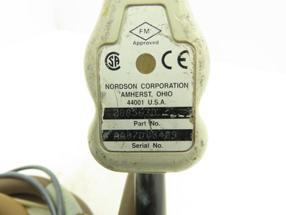 Nordson 288563D Sure Coat Manual Electrostatic Powder Coat Spray Gun No Tip