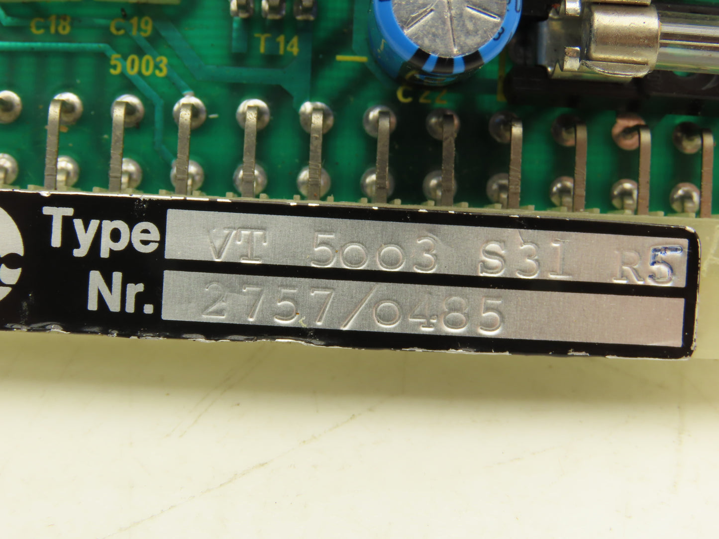 Rexroth VT5003 S31 R5 Proportional Amplifier Circuit Board Card Module