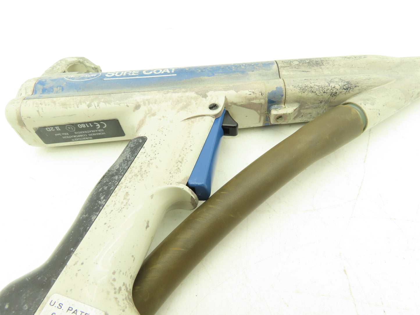 Nordson 288563D Sure Coat Manual Electrostatic Powder Coat Spray Gun *Read