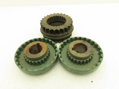 TB Woods No 9 Sure-Flex Shaft Sleeve Coupling 1-7/8" Bore with Insert