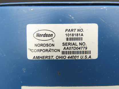 Nordson 1018181A Sure Coat Manual Gun Control Unit Electrostatic Powder Coat