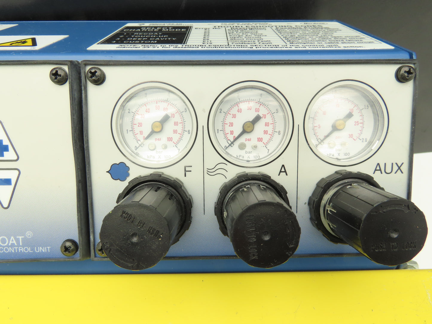 Nordson 1018181A Sure Coat Manual Gun Control Unit Electrostatic Powder Coat